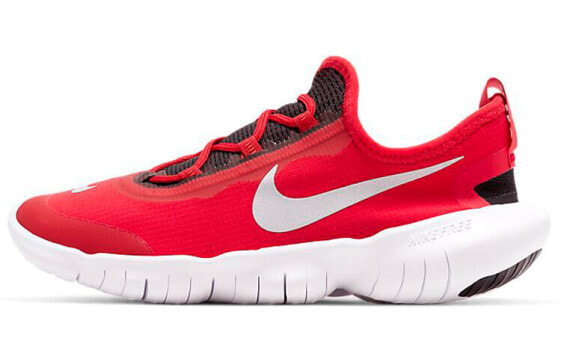 Кроссовки женские Nike Free RN 5.0 красно-белые