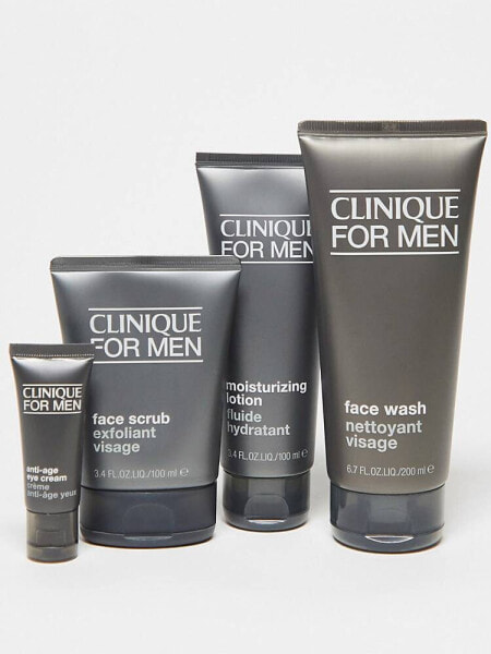 Clinique For Men Skincare Essentials Gift Set For Normal Skin Types (save 15%)