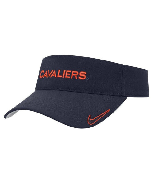 Men's Navy Virginia Cavaliers 2024 Sideline Ace Performance Adjustable Visor