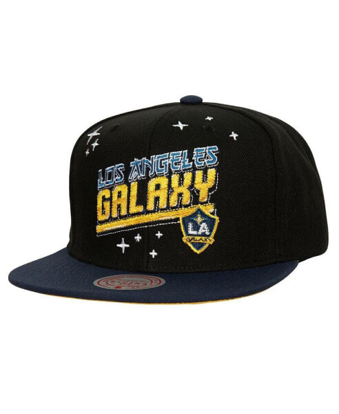 Men's Black LA Galaxy Anime Snapback Hat