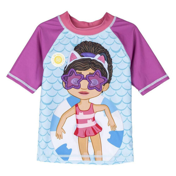 CERDA GROUP Gabby´S Dollhouse Short Sleeve Rashguard