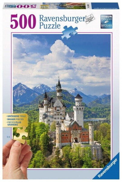 Ravensburger 500 elementów Bajeczny Zamek Neuschwastein (GXP-603636)