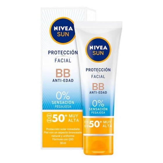 Nivea Professional Facial BB Anti Edad Cream SPF50 Увлажняющий солнцезащитный крем для лица  50 мл
