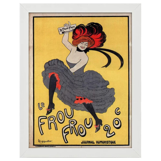 Bilderrahmen Poster Le Frou Frou