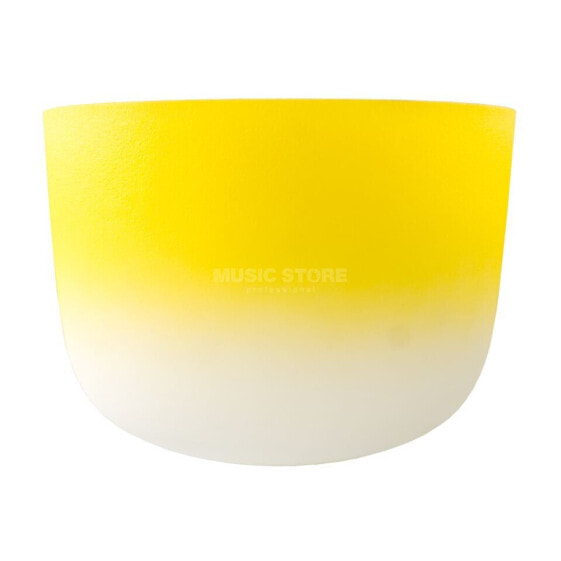 Fame Crystal Singing Bowl 12" Yellow E4 440 Hz