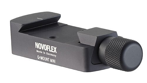 Novoflex Q=Mount Mini - Release plate - Grey - Aluminium - 1/4" - 75 mm - 25 mm