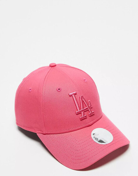 New Era Los Angeles Dodgers 9forty cap in hot pink