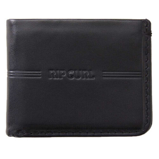 RIP CURL Brand Stripe Rfid 2 In 1 Wallet