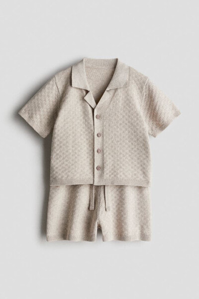 2-piece Cotton-knit Set