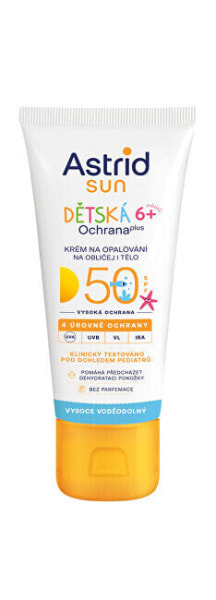 Children´s sun cream for face and body SPF 50 Sun 75 ml