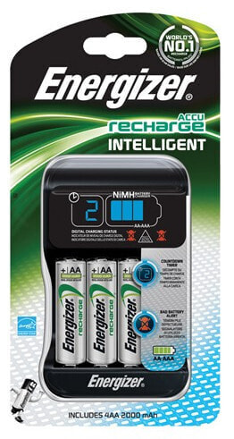 Energizer BatteryChg. Pro 4x AA 2000mAh Charger Nickel-Metal - Charger - Nickel Metal Hydride (NimH)