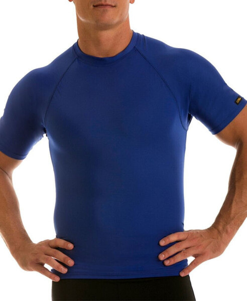 Men's Activewear Raglan Short Sleeve Crewneck T-shirt