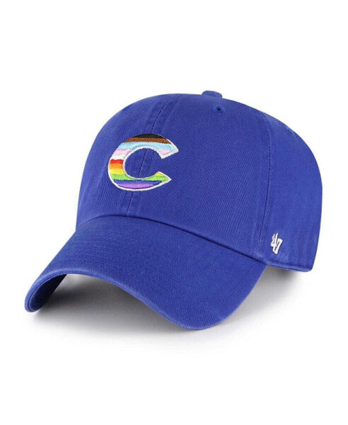 Men's Royal Chicago Cubs Team Pride Clean Up Adjustable Hat
