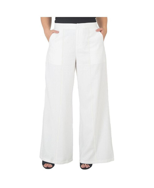 Women's Plus Size High Waist Wide Leg Pants