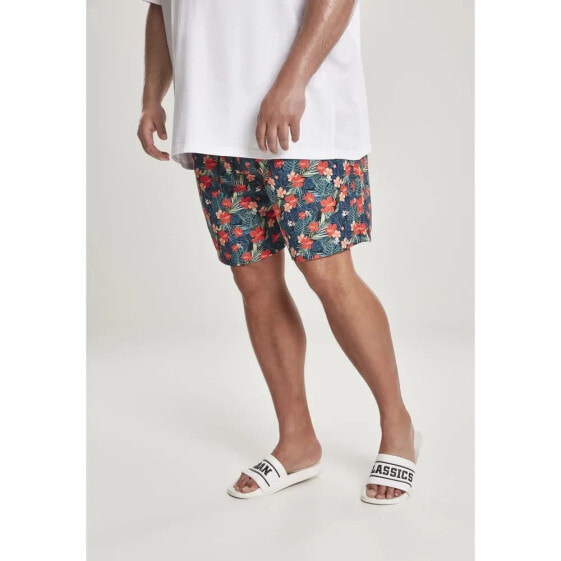 URBAN CLASSICS Pattern swimming shorts