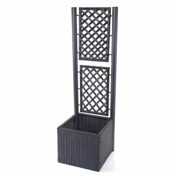 Poly-Rattan Rankgitter D76