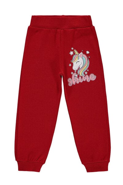 Детские спортивные брюки Civil Girls Kız Çocuk 2-5 лет красные