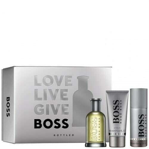 Boss No. 6 Bottled - EDT 100 ml + shower gel 100 ml + deodorant spray 150 ml