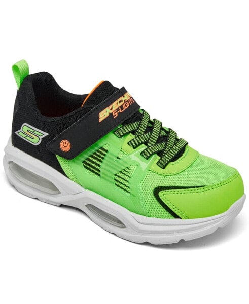 Little Kids' S Lights: Prismatron Light-Up Fastening Strap Casual Sneakers from Finish Line