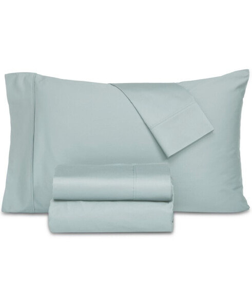 Trident 100% Cotton 300 Thread Count 4 Piece Sheet Set, Queen