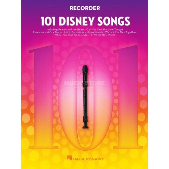 Hal Leonard 101 Disney Songs: Recorder