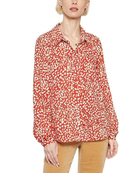 Nydj Modern Blouse Women's Xxs