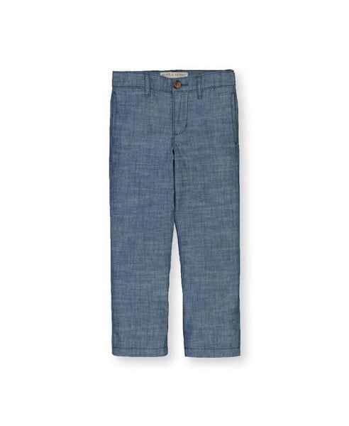 Big Boys Chambray Suit Pant