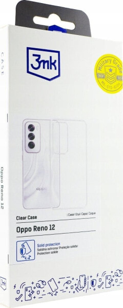 3MK Oppo Reno 12 - 3mk Clear Case