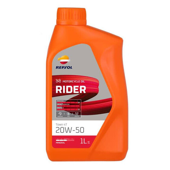 REPSOL Rider 4T 20W50 CP-1 Motor Oil