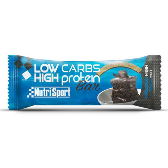 NUTRISPORT Low Carbs High Protein 60g 1 Unit Brownie Protein Bar