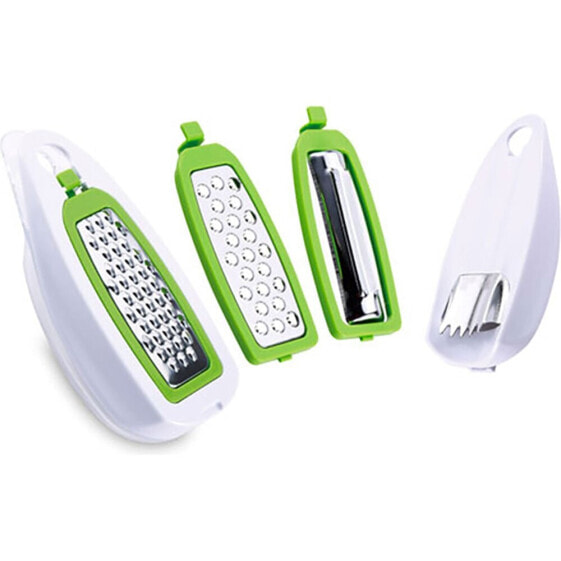 RENBERG Magic Grater Raller Of 4 Interchangeable Pieces