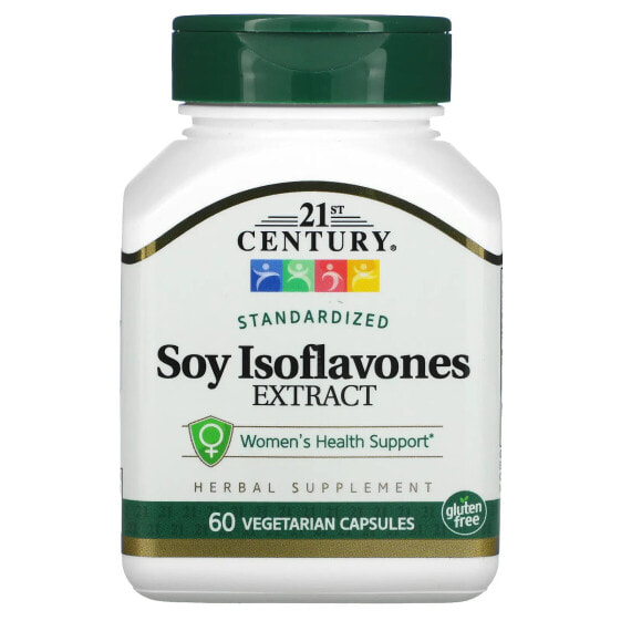 Standardized Soy Isoflavones Extract, 60 Vegetarian Capsules