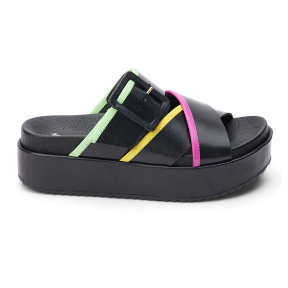 Matisse Micah Platform Womens Black Casual Sandals MICAH-001