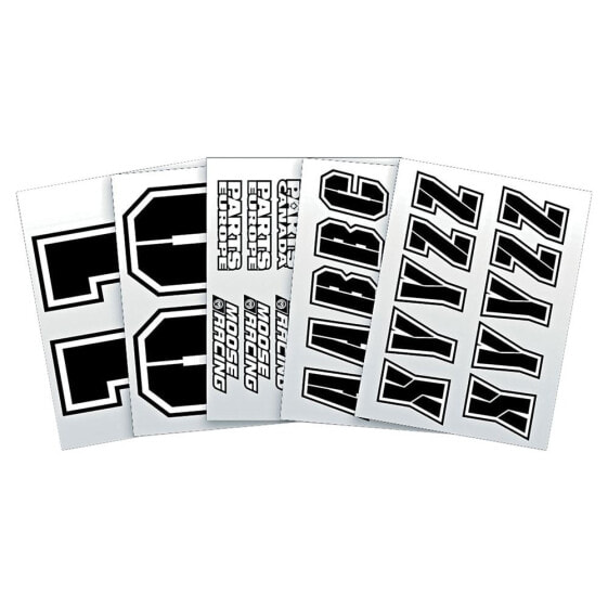MOOSE SOFT-GOODS Jersey I.D. S11 Stickers Kit