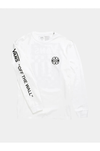 OFF THE WALL CHECK GRAPHIC LS TEE