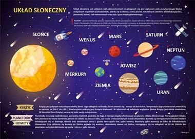 HENRY Podkładka na biurko - Układ słoneczny (403239) - 5907465662505