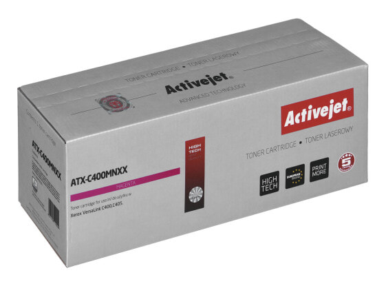 Activejet ATX-C400MNXX toner (replacement for Xerox 106R03535; Supreme; 8000 pages; Purple) - 8000 pages - Purple - 1 pc(s)