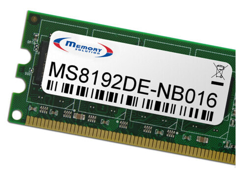 Memorysolution Memory Solution MS8192DE-NB016 - 8 GB