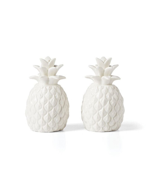 Wicker Creek Pineapple Salt Pepper Set, Set of 2