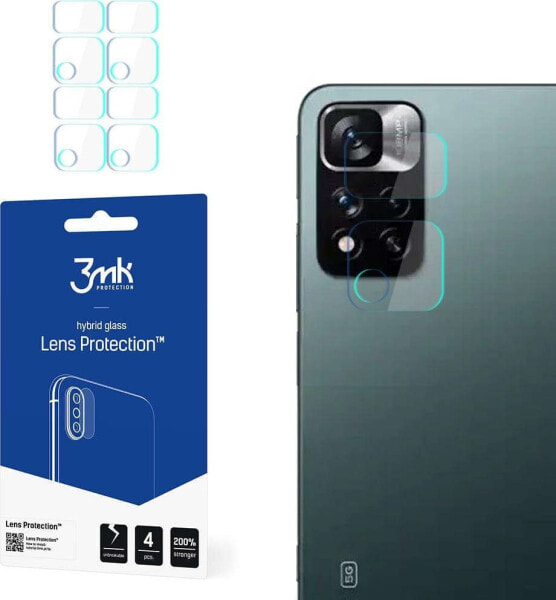 Аксессуар для телефона 3MK Стекло x4 на камеру объектив Xiaomi Redmi Note 11 Pro 5G/ Pro Plus 5G