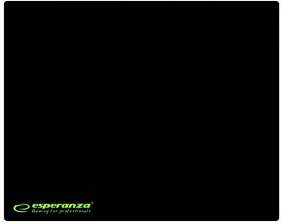 ESPERANZA EGP101K - Black - Monochromatic - Plastic - Gaming mouse pad