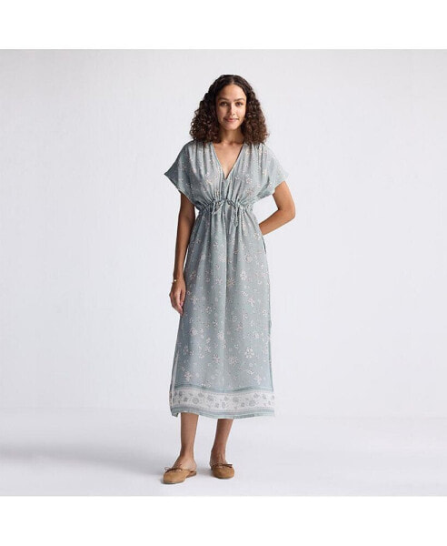 Women's Gathered Maxi Dress