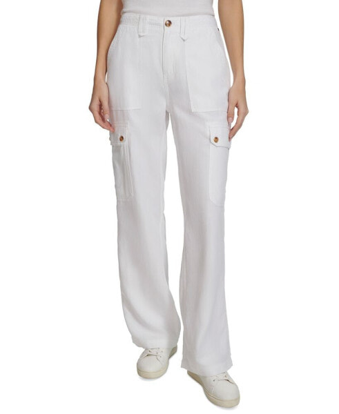 Women's Solid Festival Cargo Pants