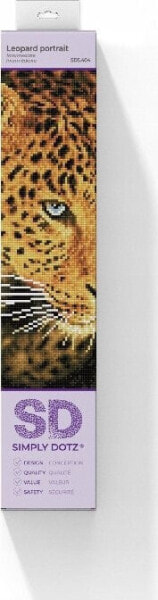 DIAMOND DOTZ Haft diamentowy Diamond Dotz Leopard 30x40cm SD5404