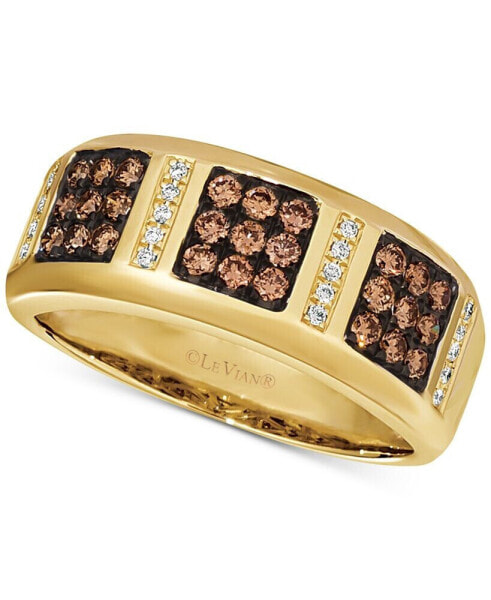 Chocolatier® Men's Diamond Band (5/8 ct. t.w.) in 14k Gold