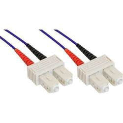 InLine Fiber Optical Duplex Cable SC/SC 50/125µm OM4 2m