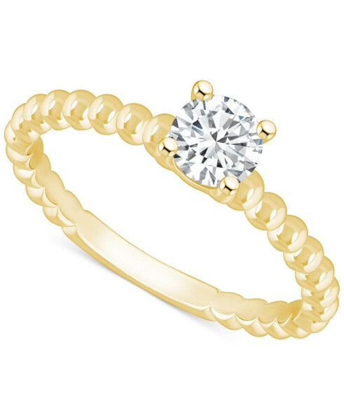 Diamond Engagement Ring (1/2 ct. t.w.) in 14k White, Yellow or Rose Gold