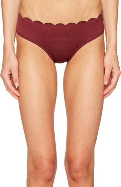 Kate Spade New York Women's 236242 Scalloped Bikini Bottoms Swimwear Size XS