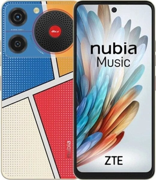 Smartfon ZTE Nubia Music 4/128GB Czarno-niebieski (S0240748)