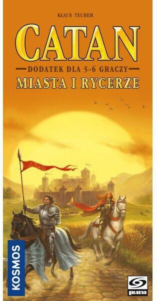 Galakta Dodatek do gry Catan: Miasta i Rycerze dla 5/6 graczy